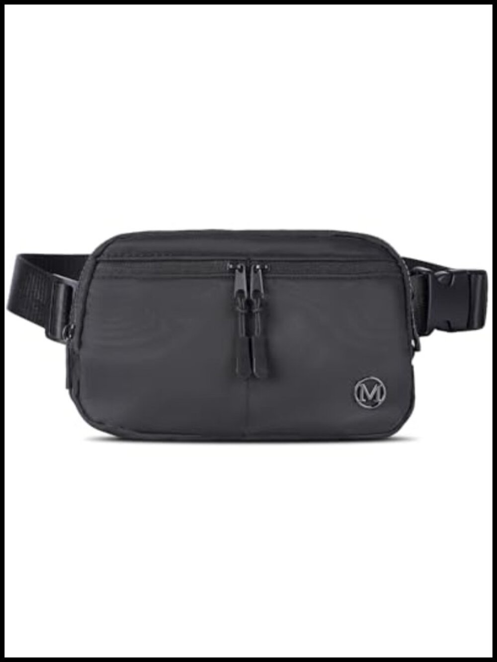 Nylon Belt Bag Fanny Pack Crossbody Waist Pack Adjustable Strap